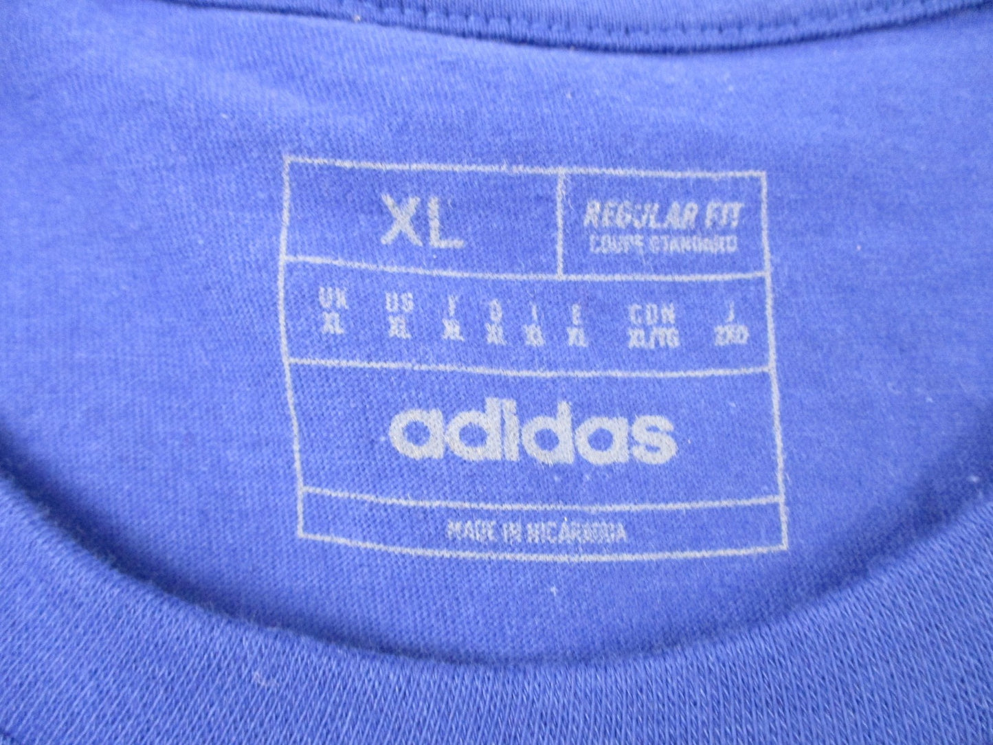 Adidas NYC Next Wave Shirt Mens XL Blue New York Sports Graphic Tee NWT 1366674
