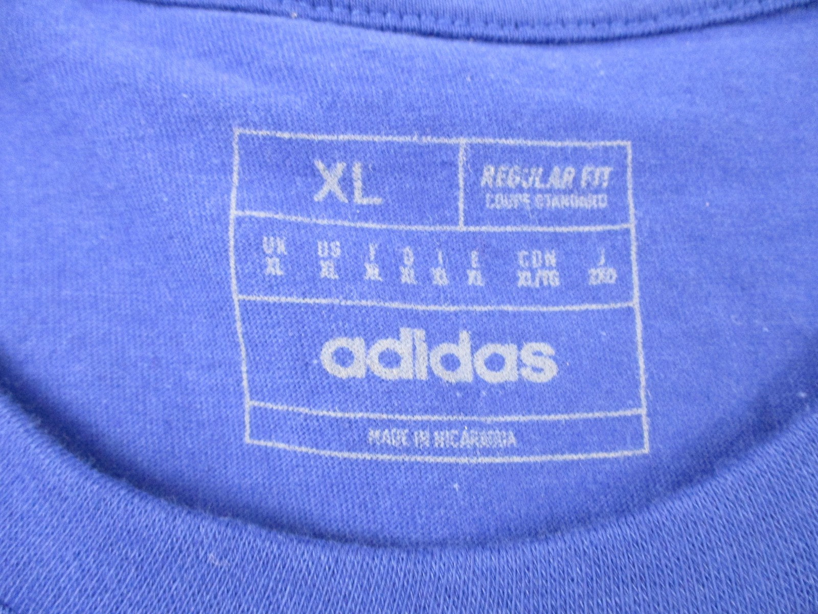 Adidas NYC Next Wave Shirt Mens XL Blue New York Sports Graphic Tee NWT 1366674