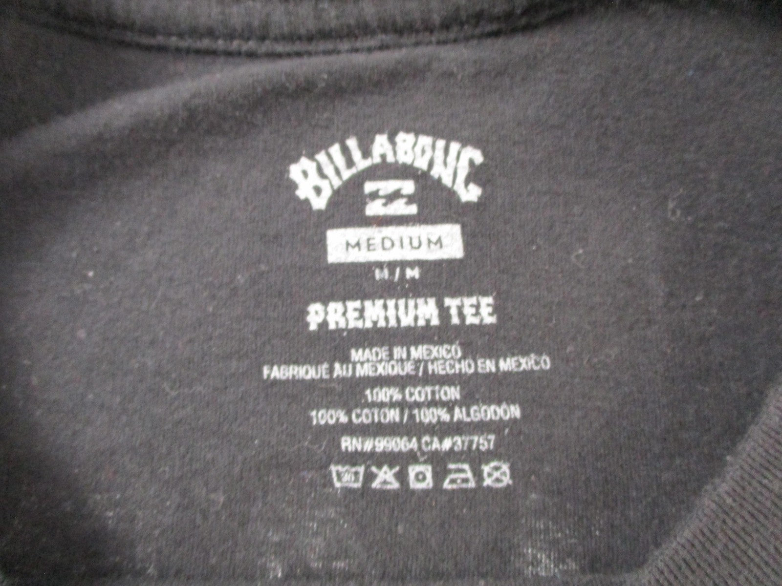 Billabong Hawaii Shirt Mens Medium Black Long Sleeve North Shore Surf Graphic2