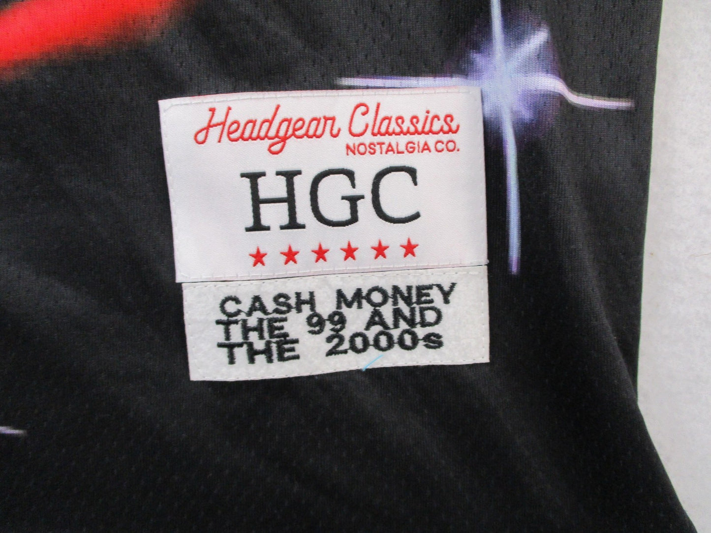Headgear Classics Jersey Mens Small Black Cash Money Records 99 00 Tank Top 14943