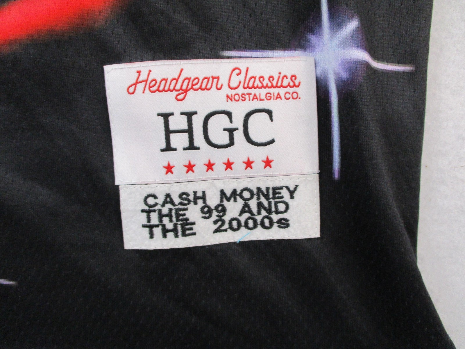 Headgear Classics Jersey Mens Small Black Cash Money Records 99 00 Tank Top 14943