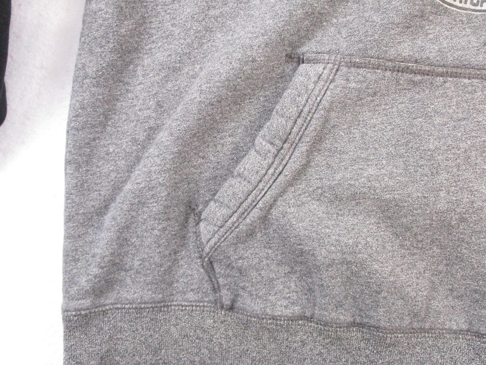 American Eagle Outfitters Hoodie Mens Large Gray Fleece Sweatshirt Eagle Graphic5