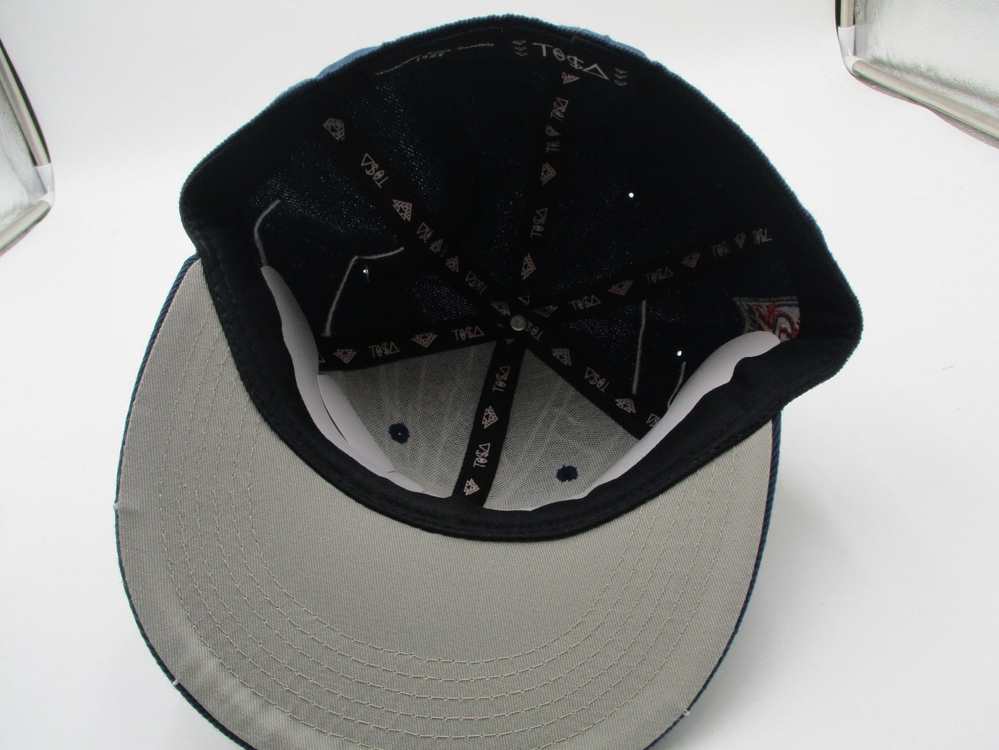 Washington Black Senators Hat Cap Fitted Mens 7 Negro Leagues Baseball TISA HGC9