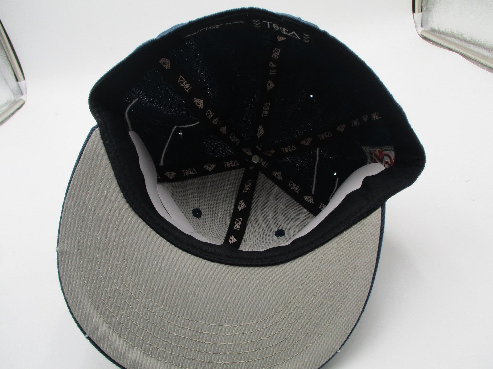 Washington Black Senators Hat Cap Fitted Mens 7 Negro Leagues Baseball TISA HGC9