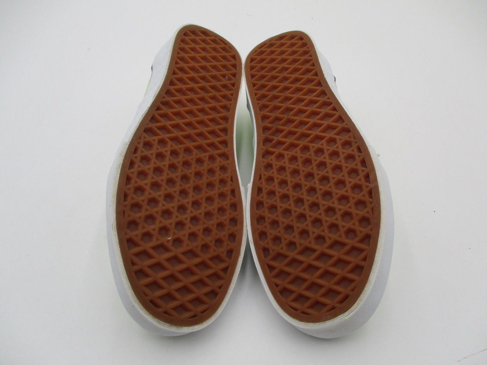 Vans Era Shoes Mens Size 5 Green White Checkerboard Low Top Skate Sneakers10