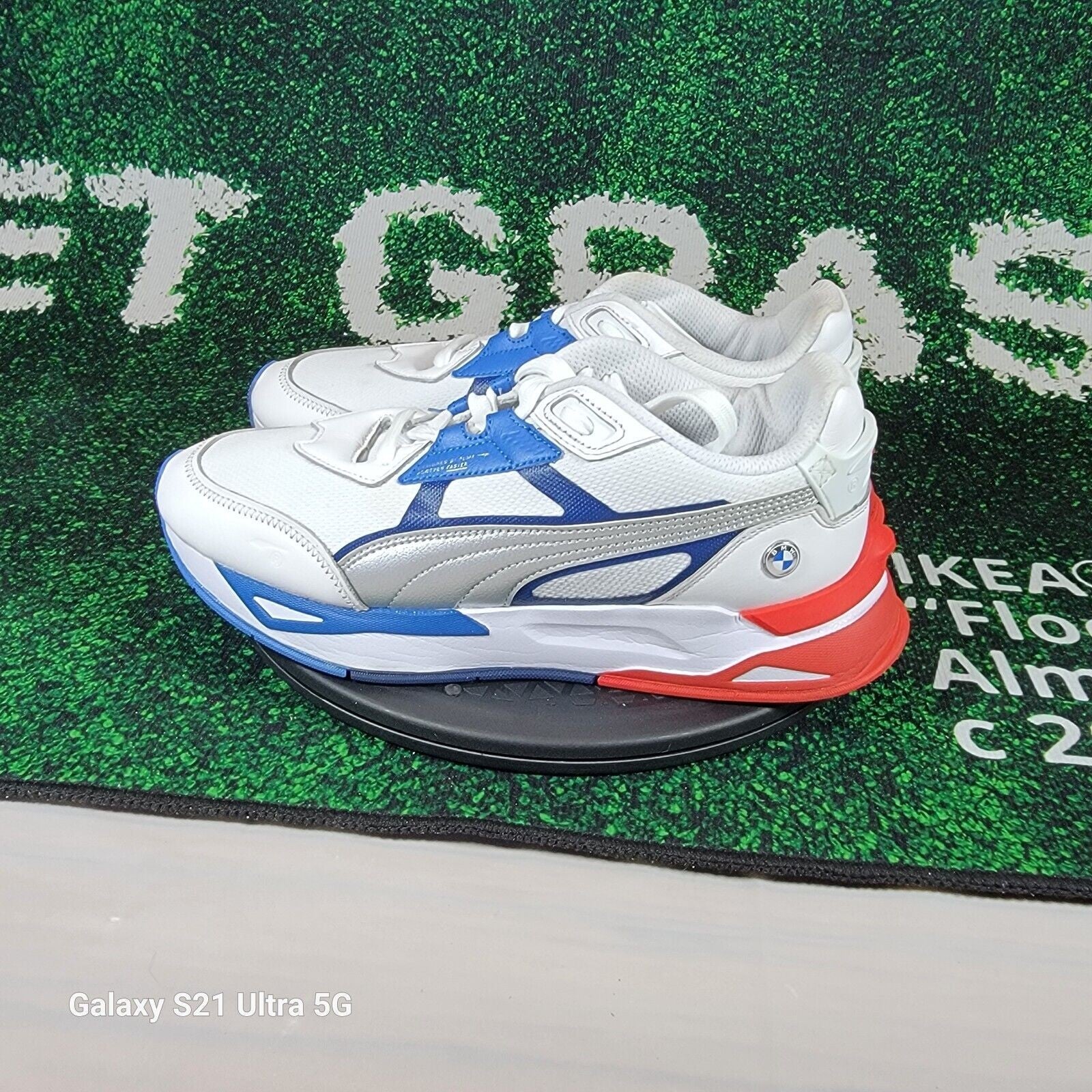 Puma BMW M Motorsport Mirage Sport Mens White Sneakers Casual Shoes Sz 10M