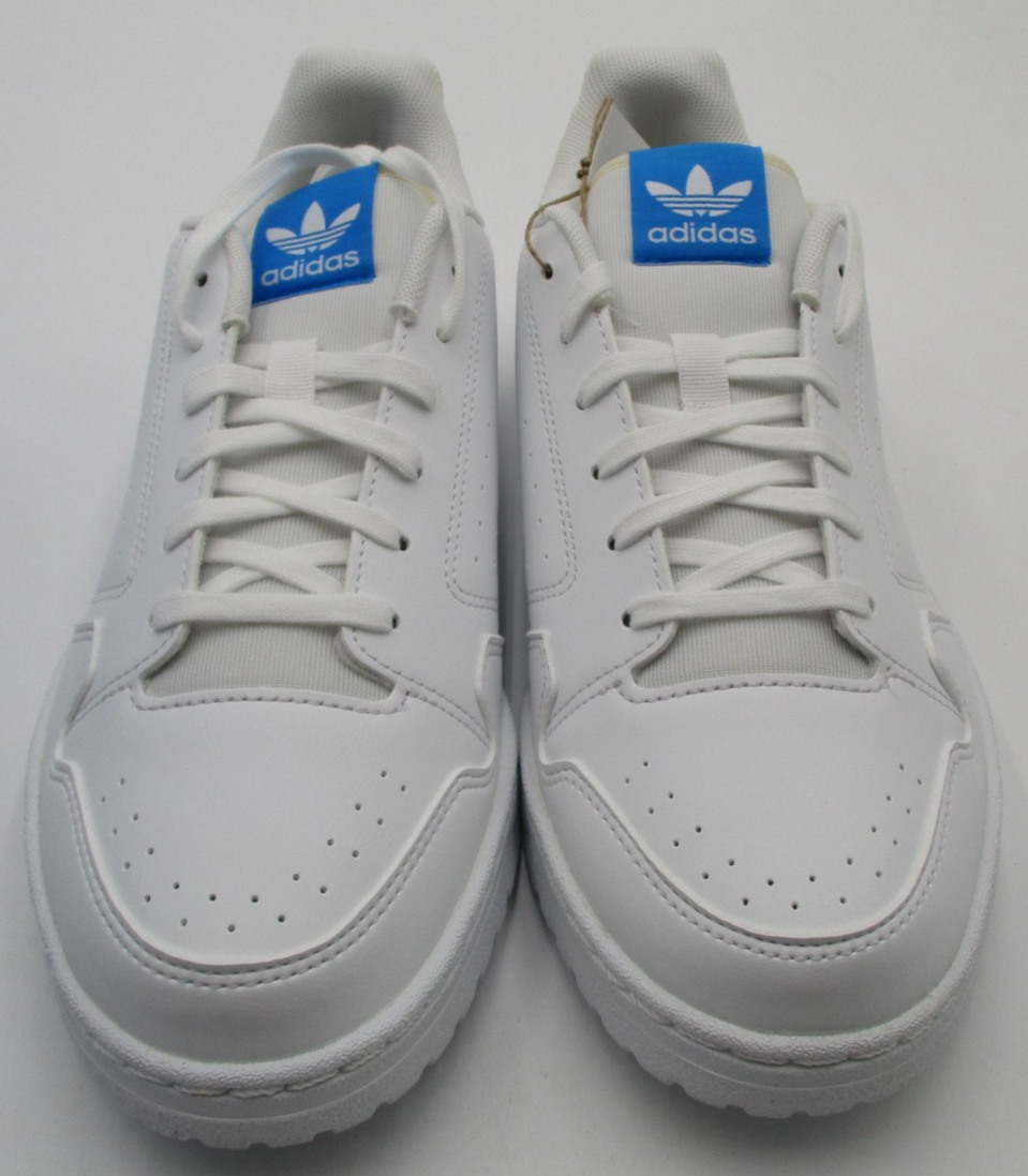 Adidas NY 90 J Shoes Youth Size 6.5 White Blue Low Top Sneakers GZ18755