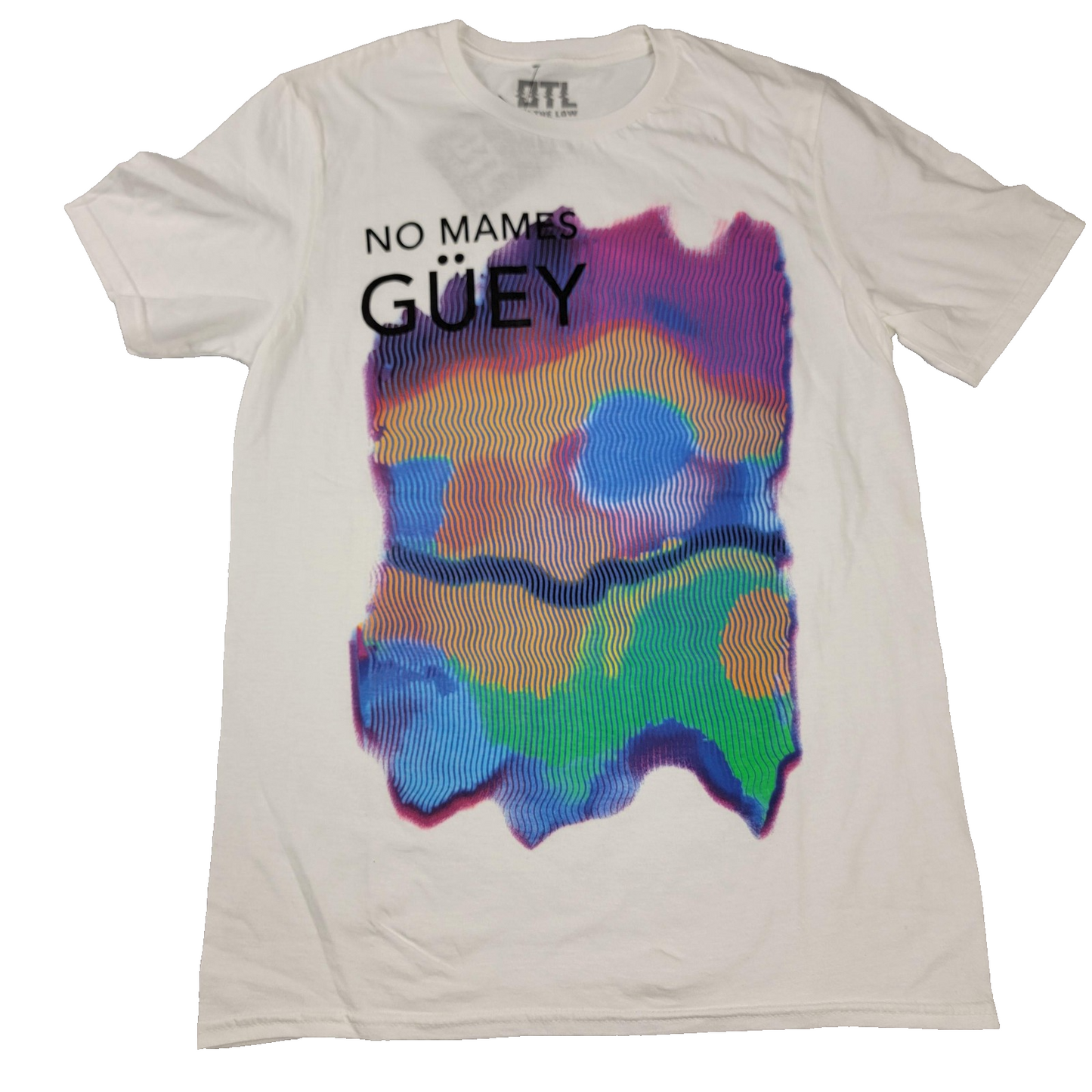 OTL On The Low Shirt Unisex Small White No Mames Güey Graphic Tee New Cotton 6300
