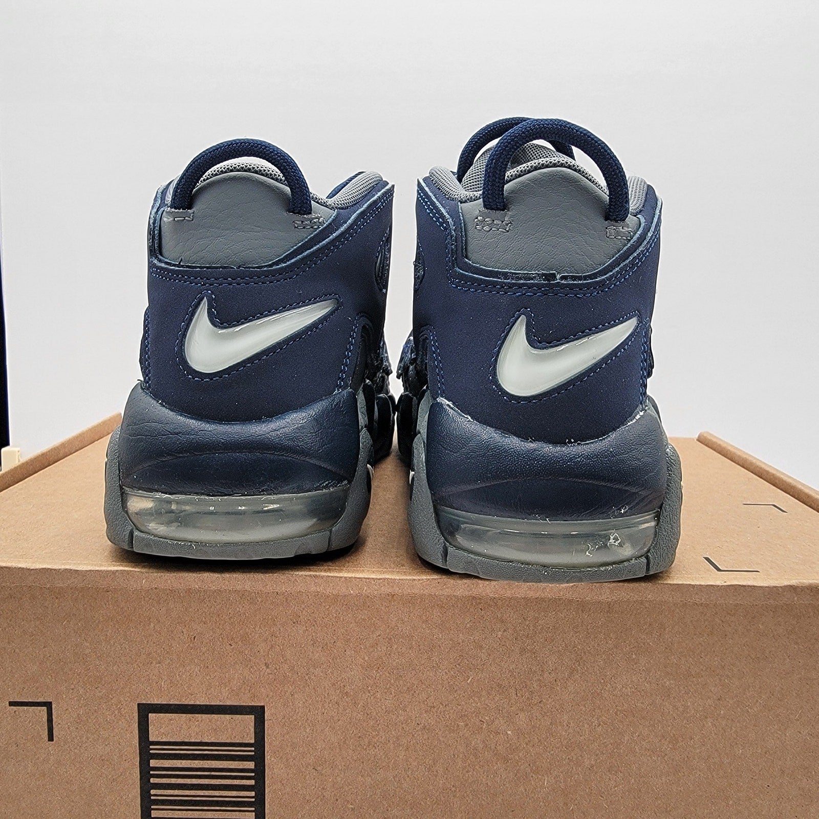 Nike Air More Uptempo GS 'Georgetown Hoyas' Sz 4Y/5.5W 415082 009
