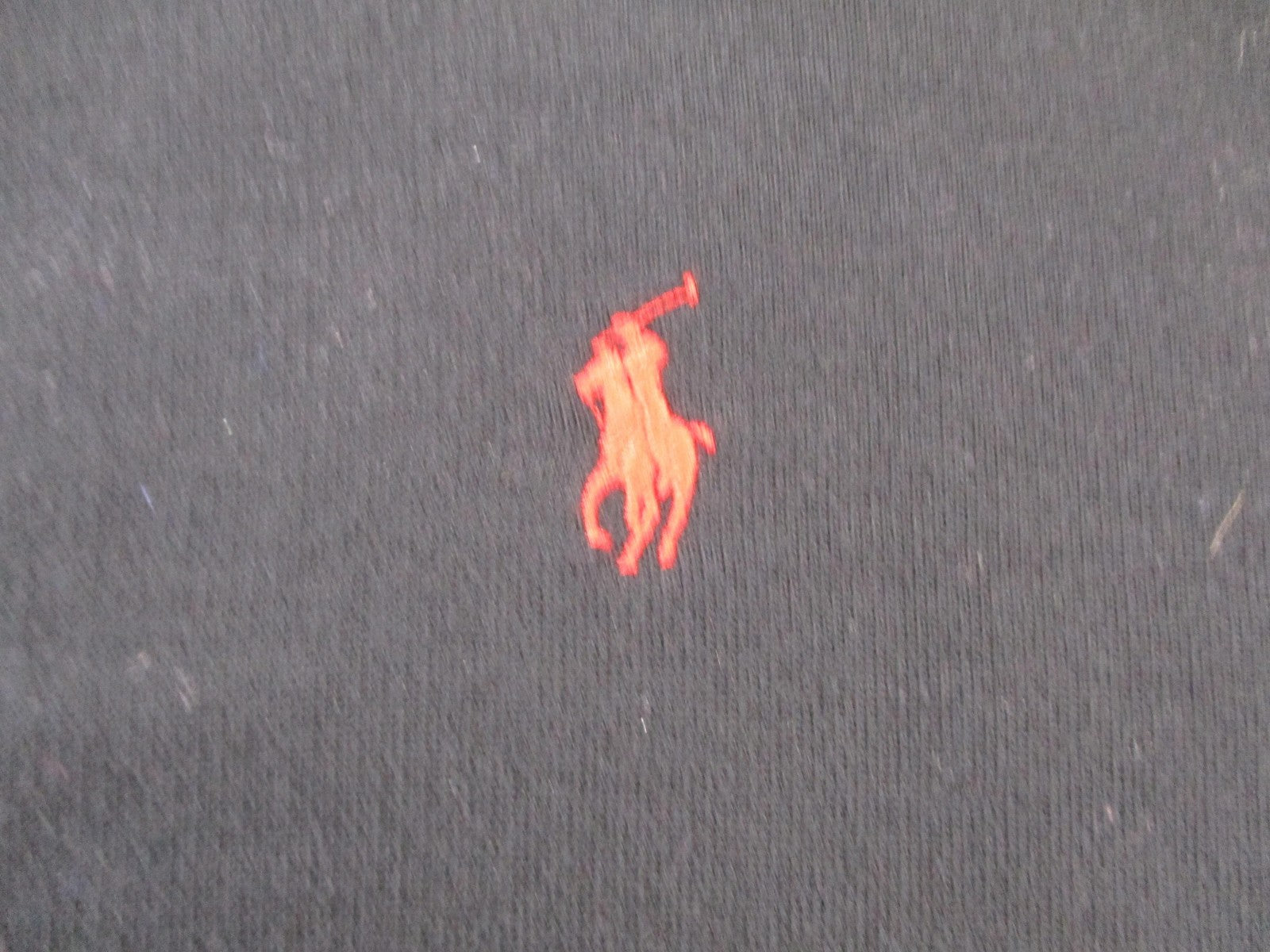 Polo Ralph Lauren Sweatshirt Mens Medium Black Fleece Pullover Crewneck Logo16213