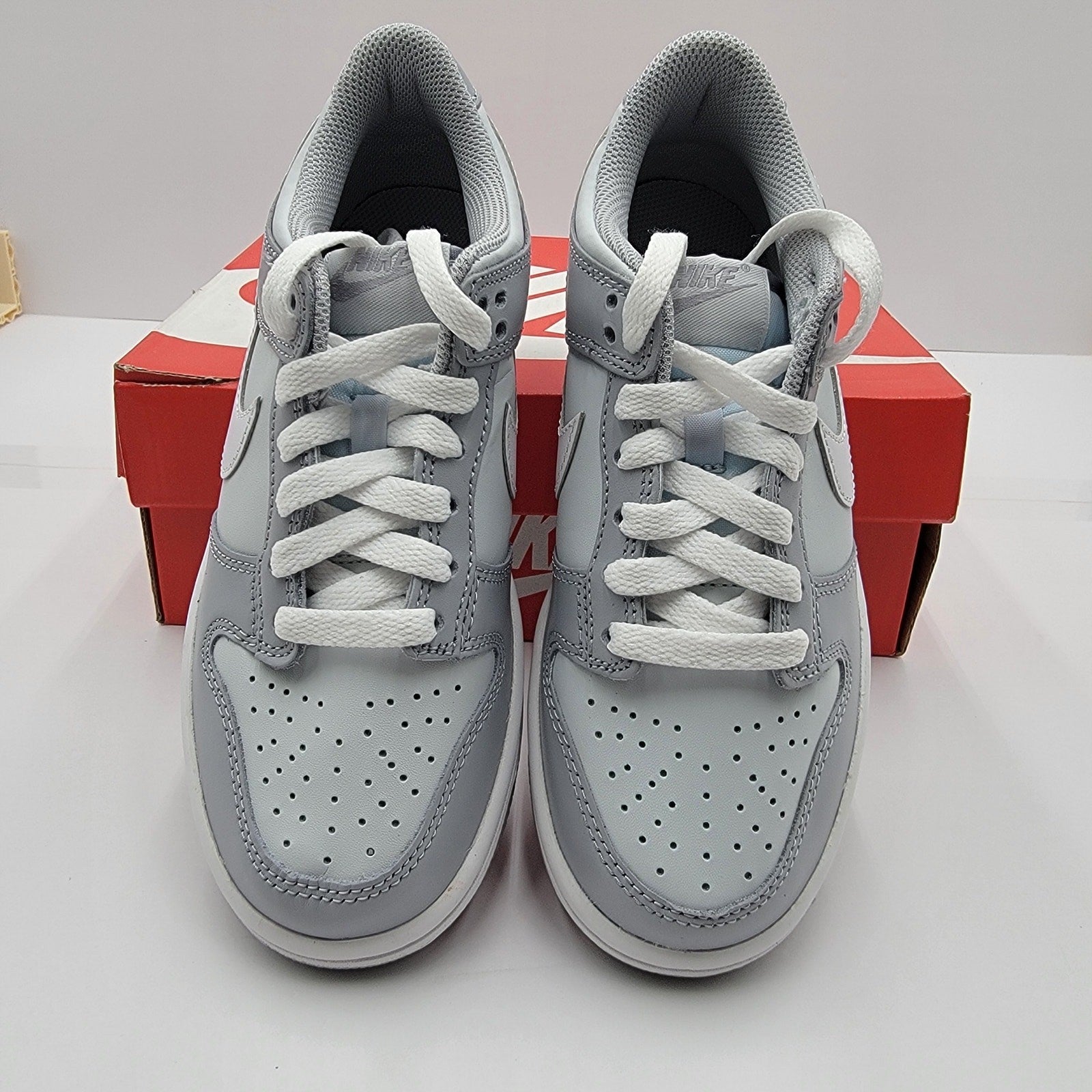 Nike Dunk Low GS Pure Platinum Wolf Grey-Sz 3.5Y DH9765 0012