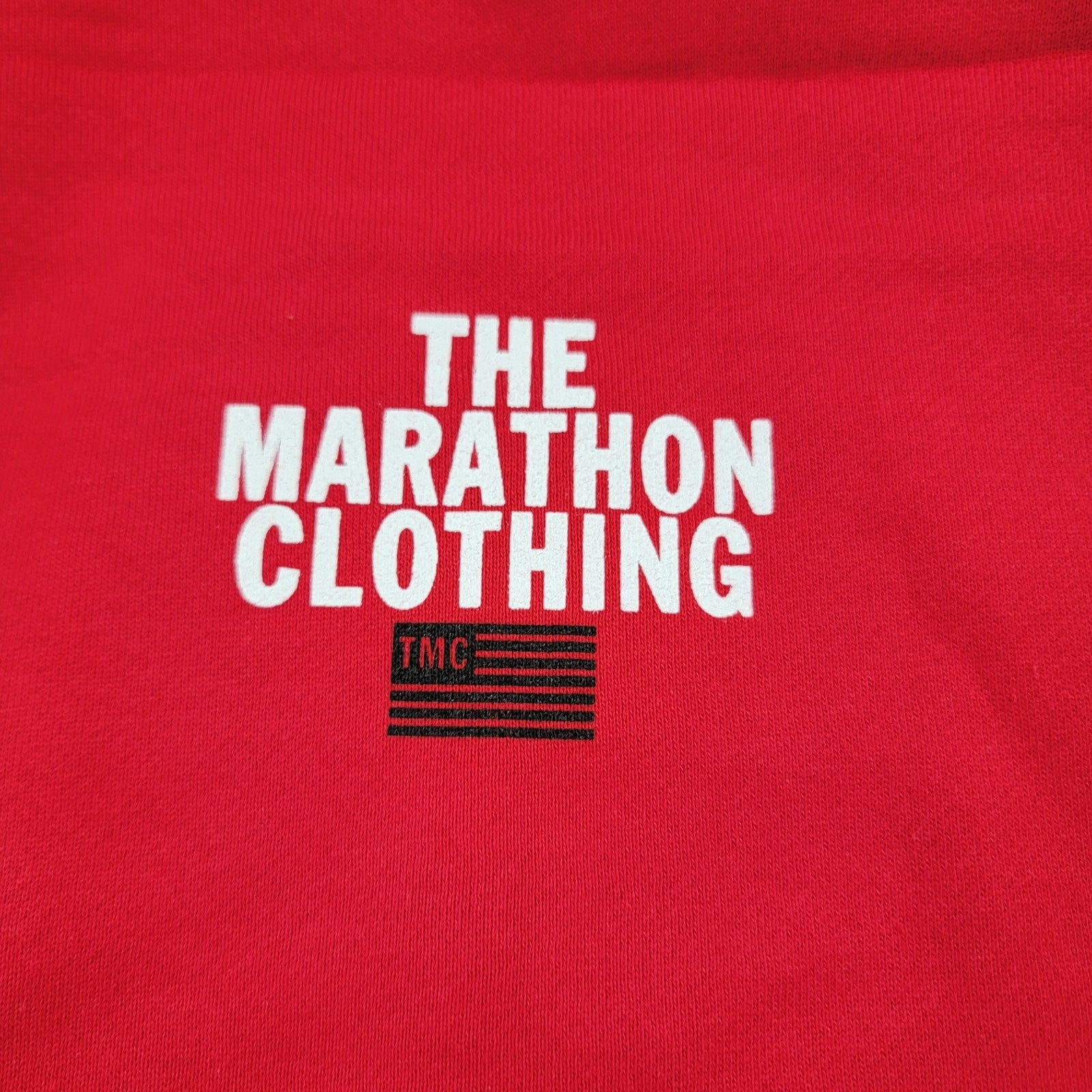 The Marathon Clothing Red Pullover Hoodie Men Small TMC Nipsey Hussle Streetwear6