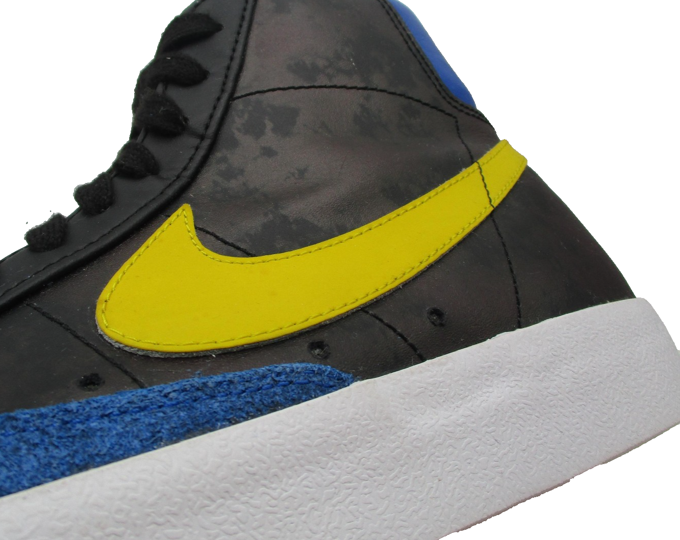 Nike Blazer Mid '77 Peace Love Basketball Shoes Mens 8.5 Black DC1414-001 (1U6)13