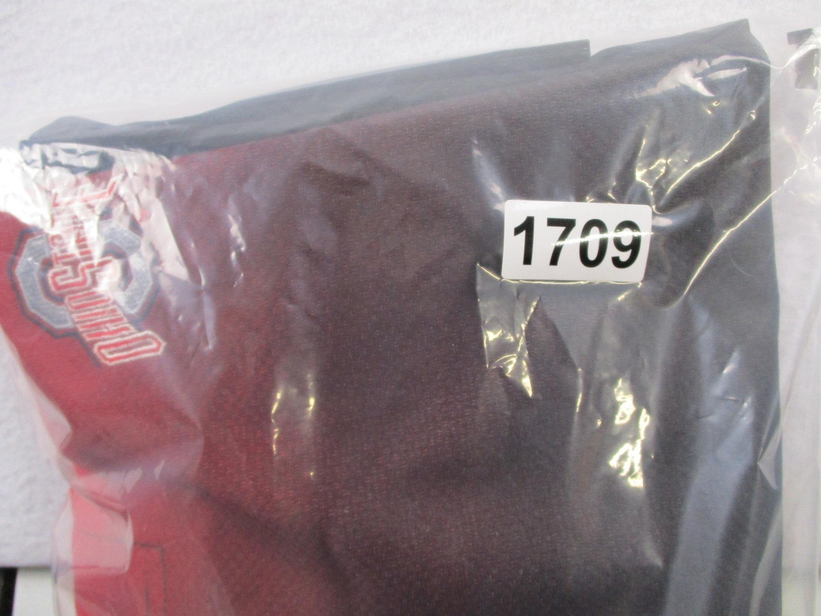 Ohio State Buckeyes Shirt Mens Large Black NCAA Football Puma Long Sleeve Polo8