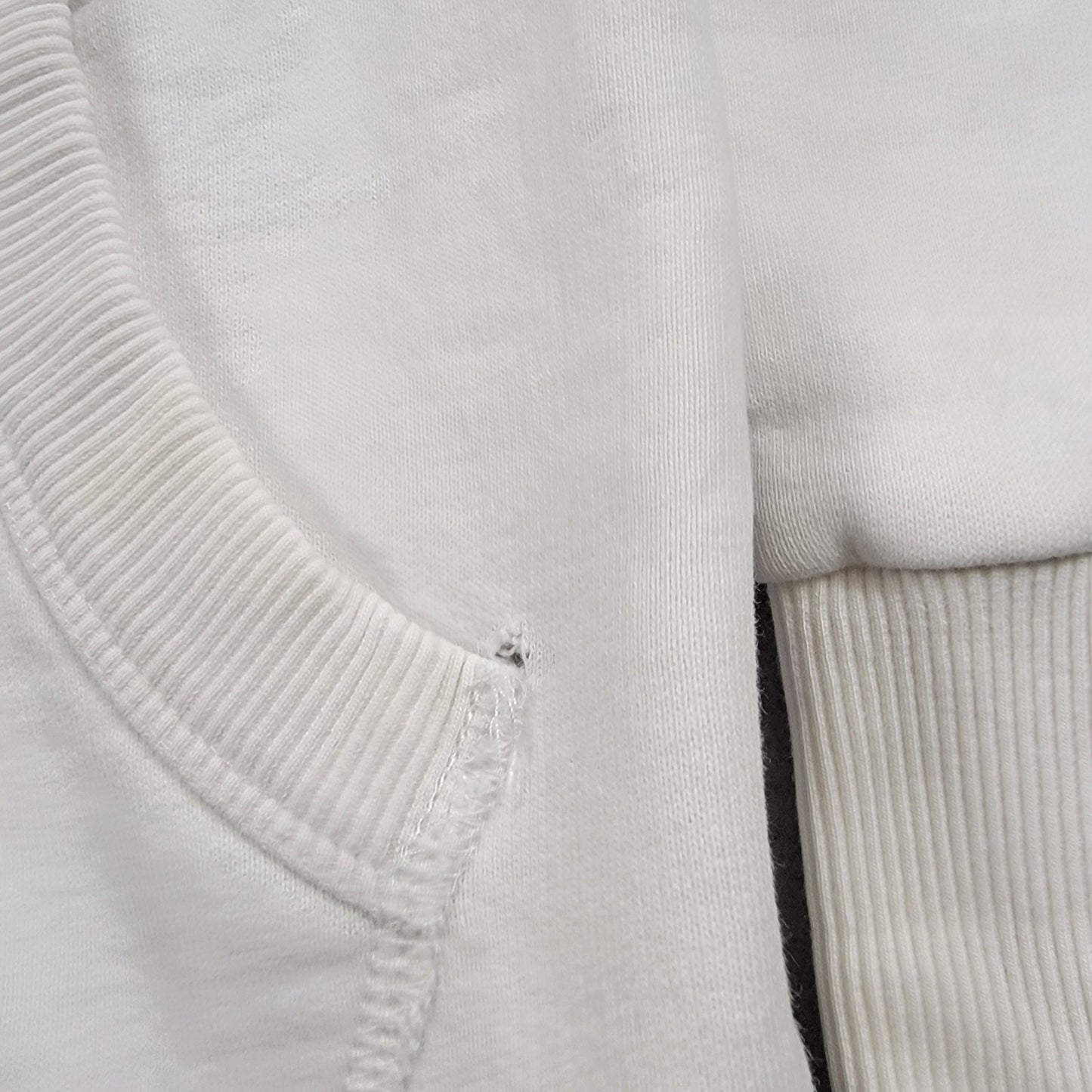 SuperDry Orange Label Hoodie White Sz S