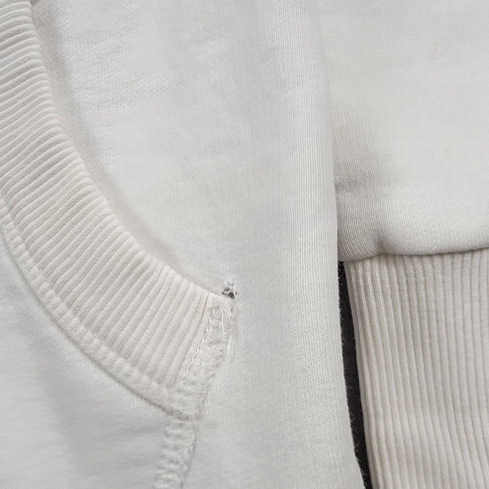 SuperDry Orange Label Hoodie White Sz S