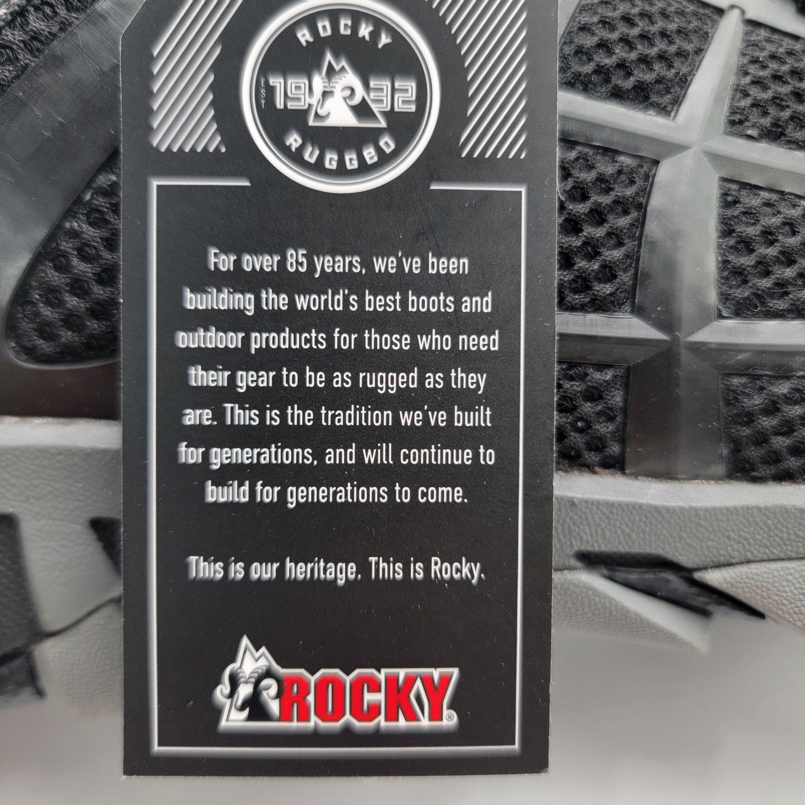 Rocky Trailblade Shoes Mens Size 10.5 Black Composite Toe Work ASTM F2413 EH5
