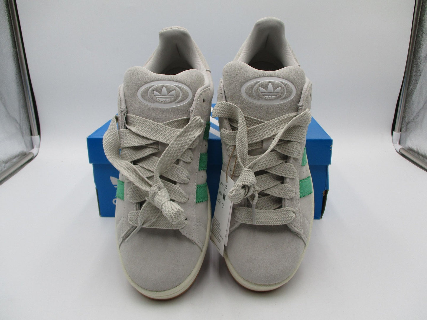 Adidas Campus 00s Shoes Mens Size 11 Grey Green Suede Originals JI3167 Gum Sole4