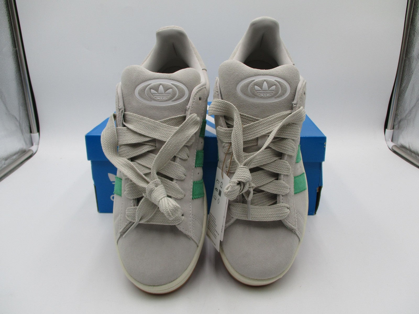 Adidas Campus 00s Shoes Mens Size 11 Grey Green Suede Originals JI3167 Gum Sole4