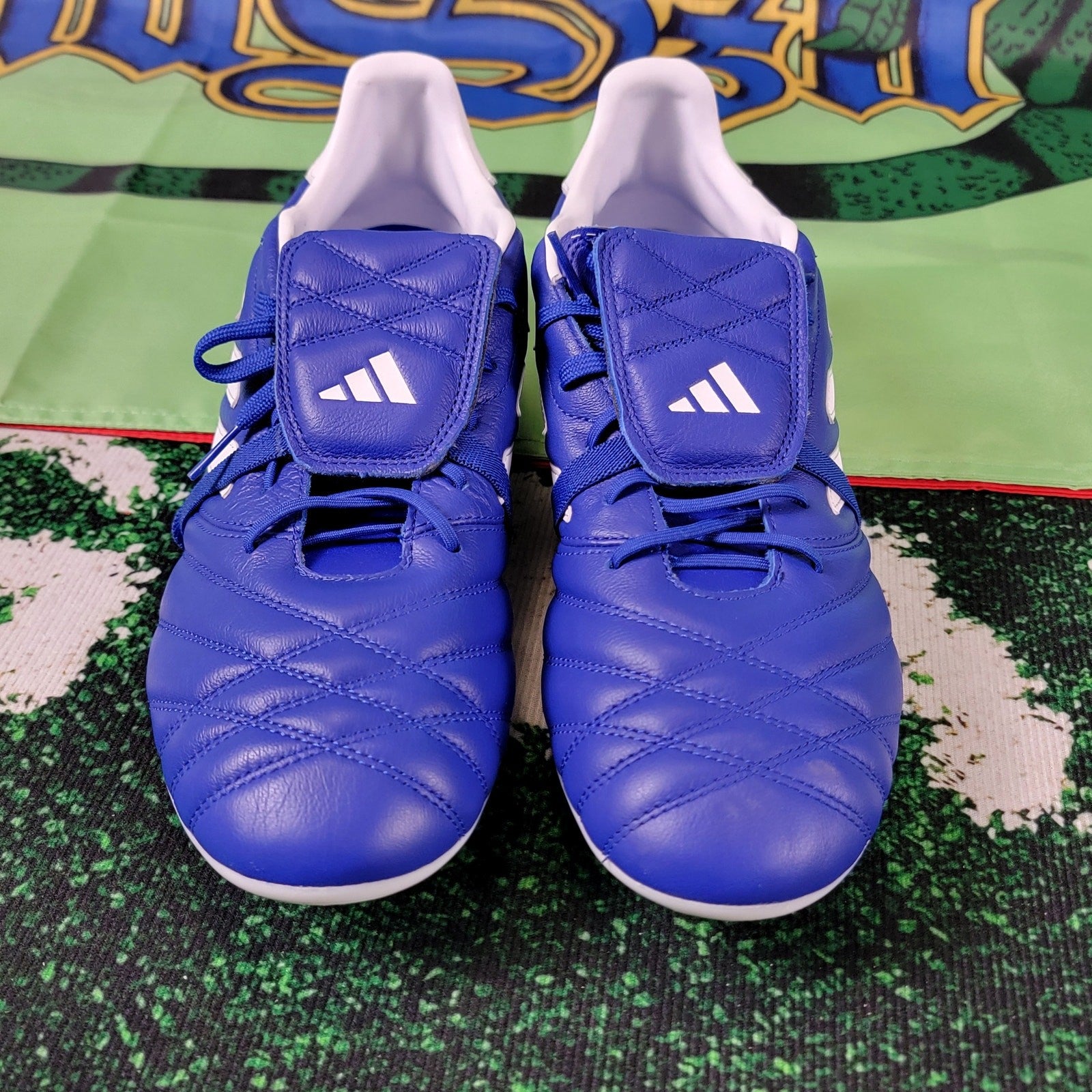 Adidas Copa Gloro FG Soccer Cleats Blue/White Mens Sz 11.5 HP29383