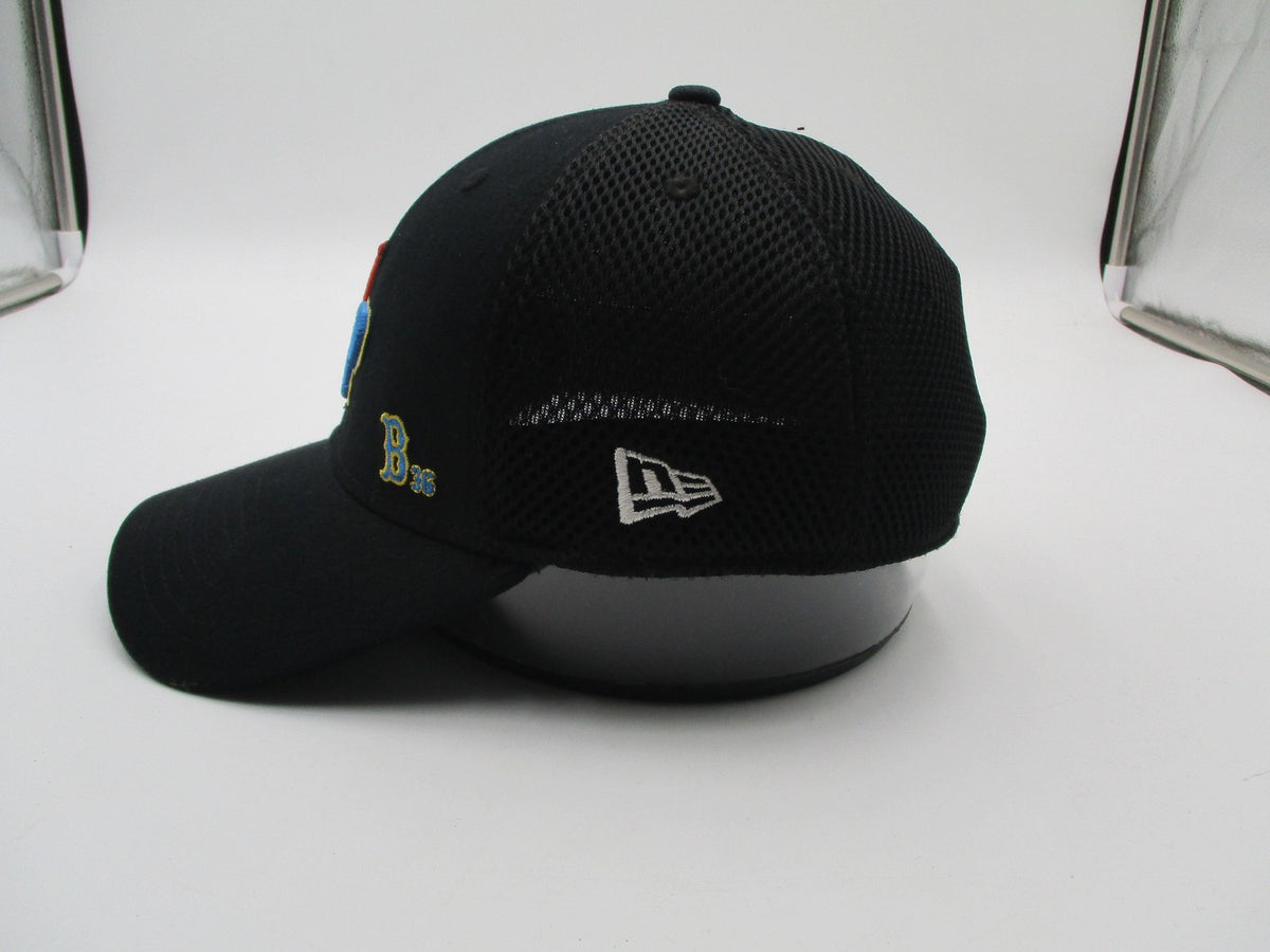 New Era Hat Cap Fitted Mens Large Black NP Pacman 39THIRTY Mesh Nick Pasquale4
