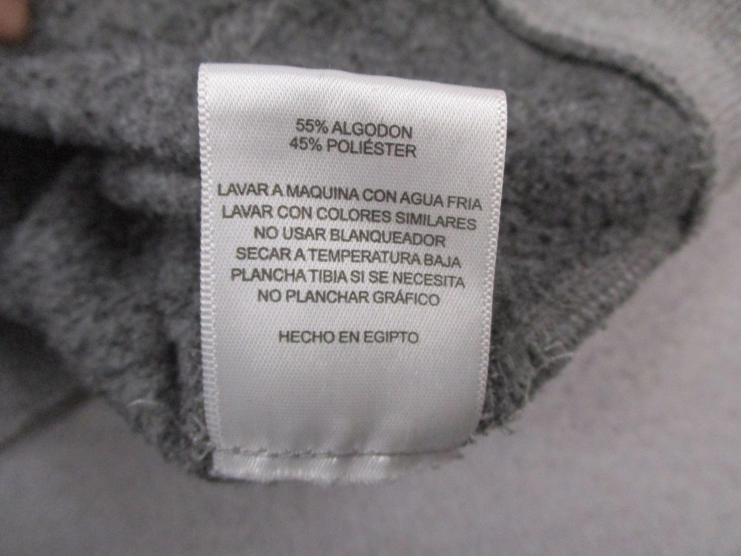 Levi's Hoodie Mens Large Gray Batwing Logo Pullover Kangaroo Pocket