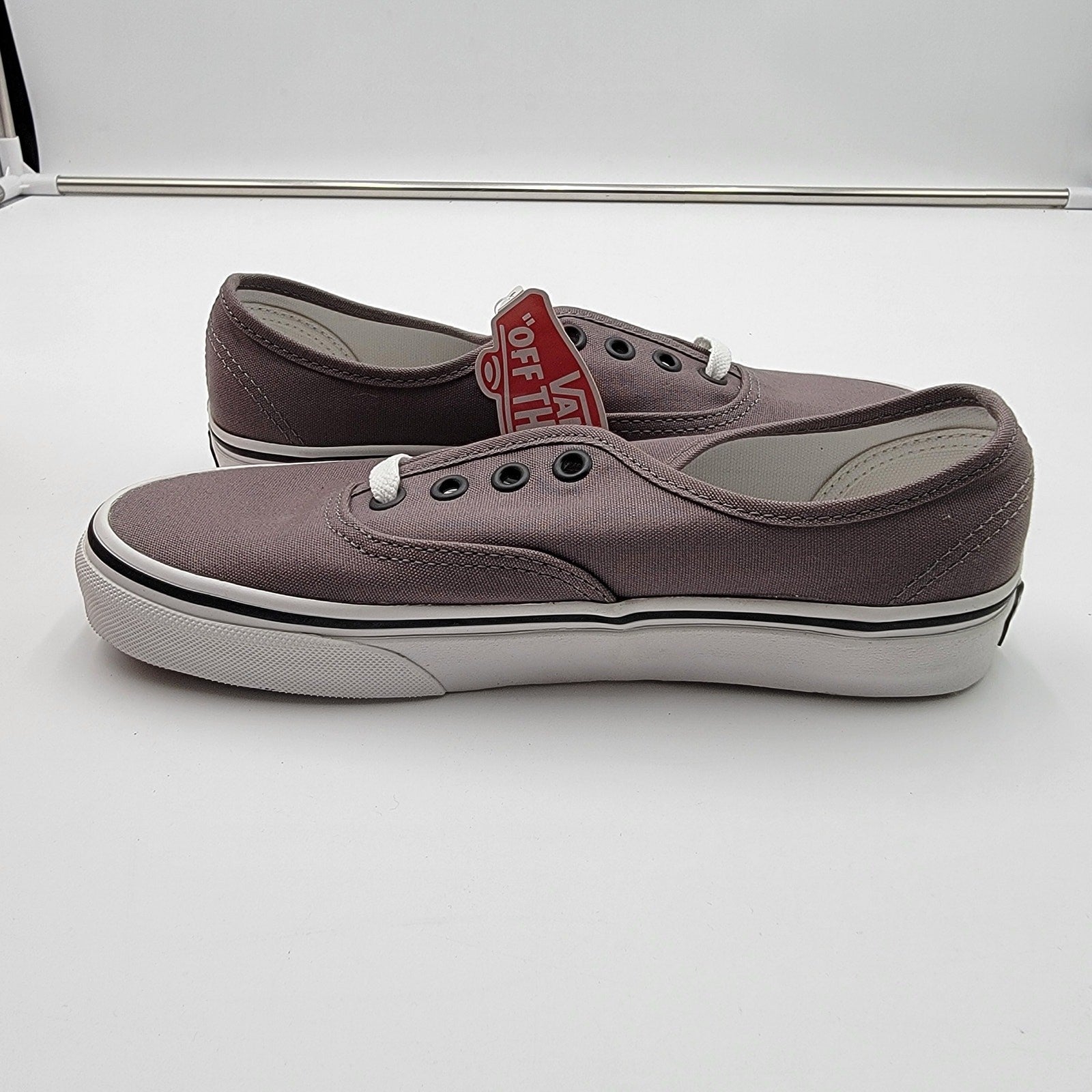 Vans Authentic Pewter Sneakers Sz 5.5M/7W VN000JRAPBQ1