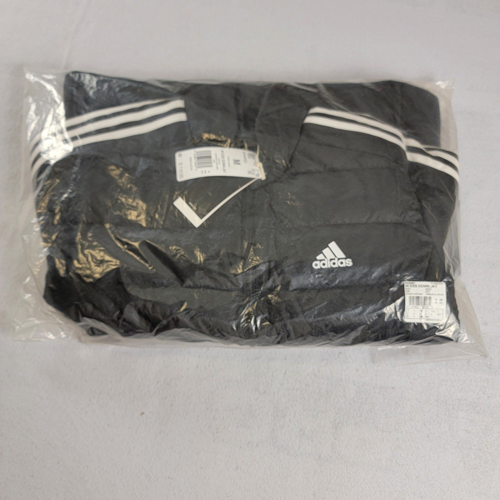 Adidas Womens Down Jacket w Hood Black Sz M GH4593 7