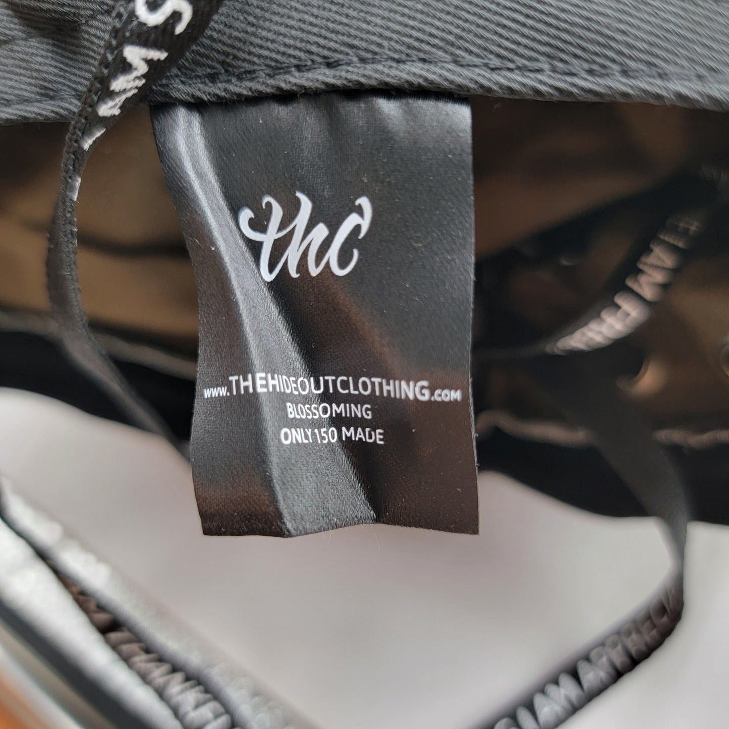 The Hideout Clothing THC Bucket Hat Green Black Mesh Blossoming Limited 150 Made4