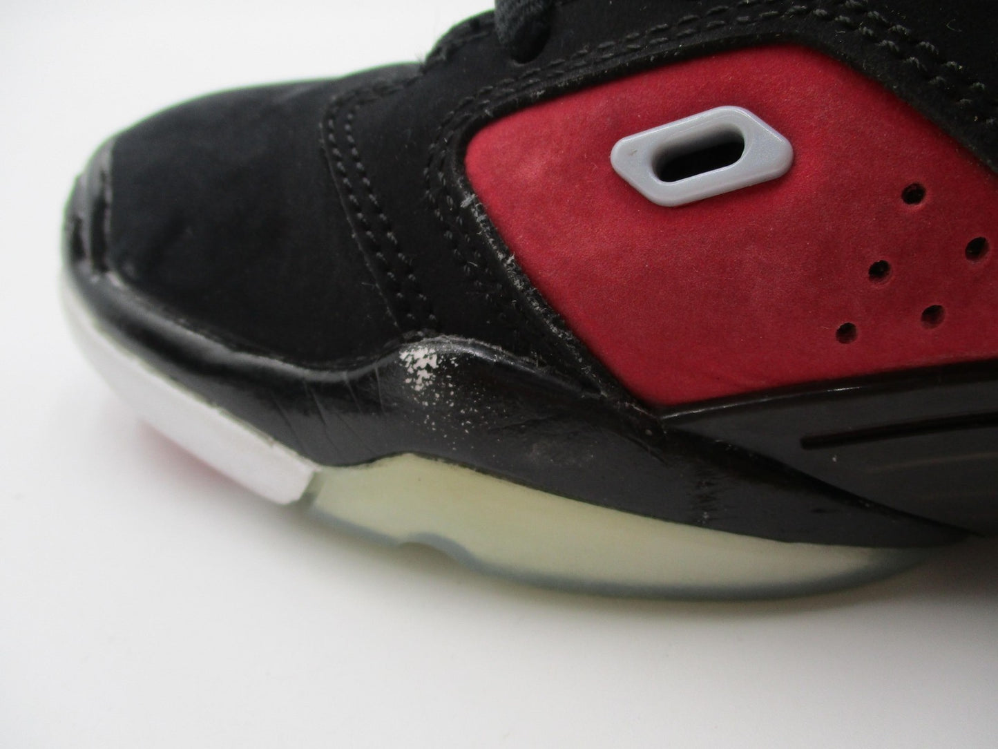 Nike Air Jordan 61723 Shoes Youth 6Y Black Red White Bred DM1159006 1L115