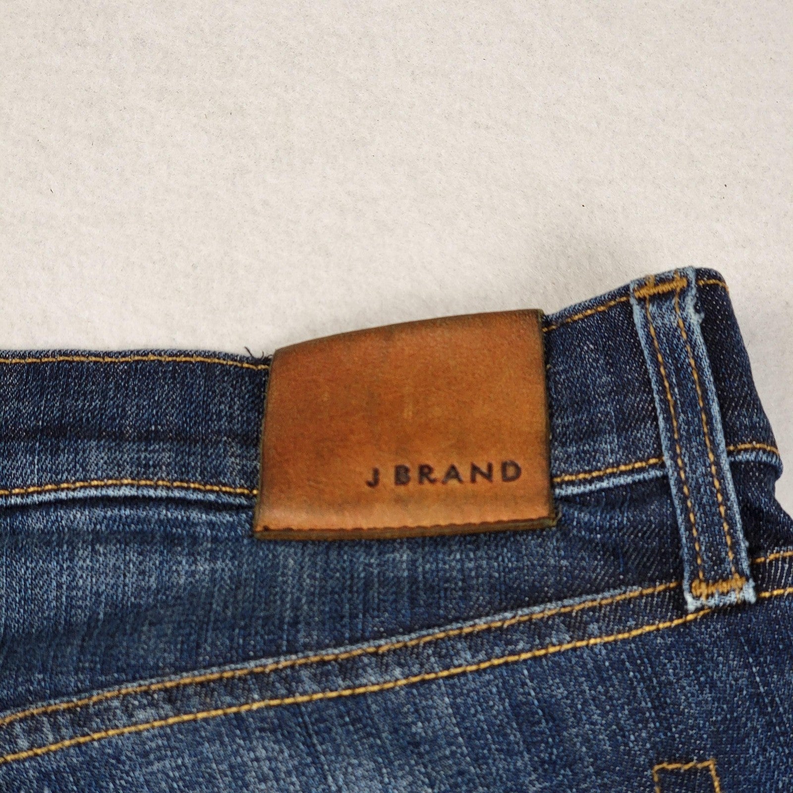 J Brand Jeans Mens 32 Blue Kane Slim Straight Stretch Indigo Denim Made USA 11844