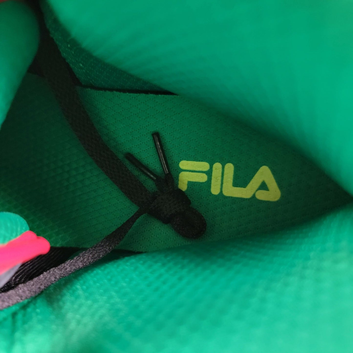 FILA Vulc 13 Black/Green/Yellow/Red Mens Sz 9.5 6