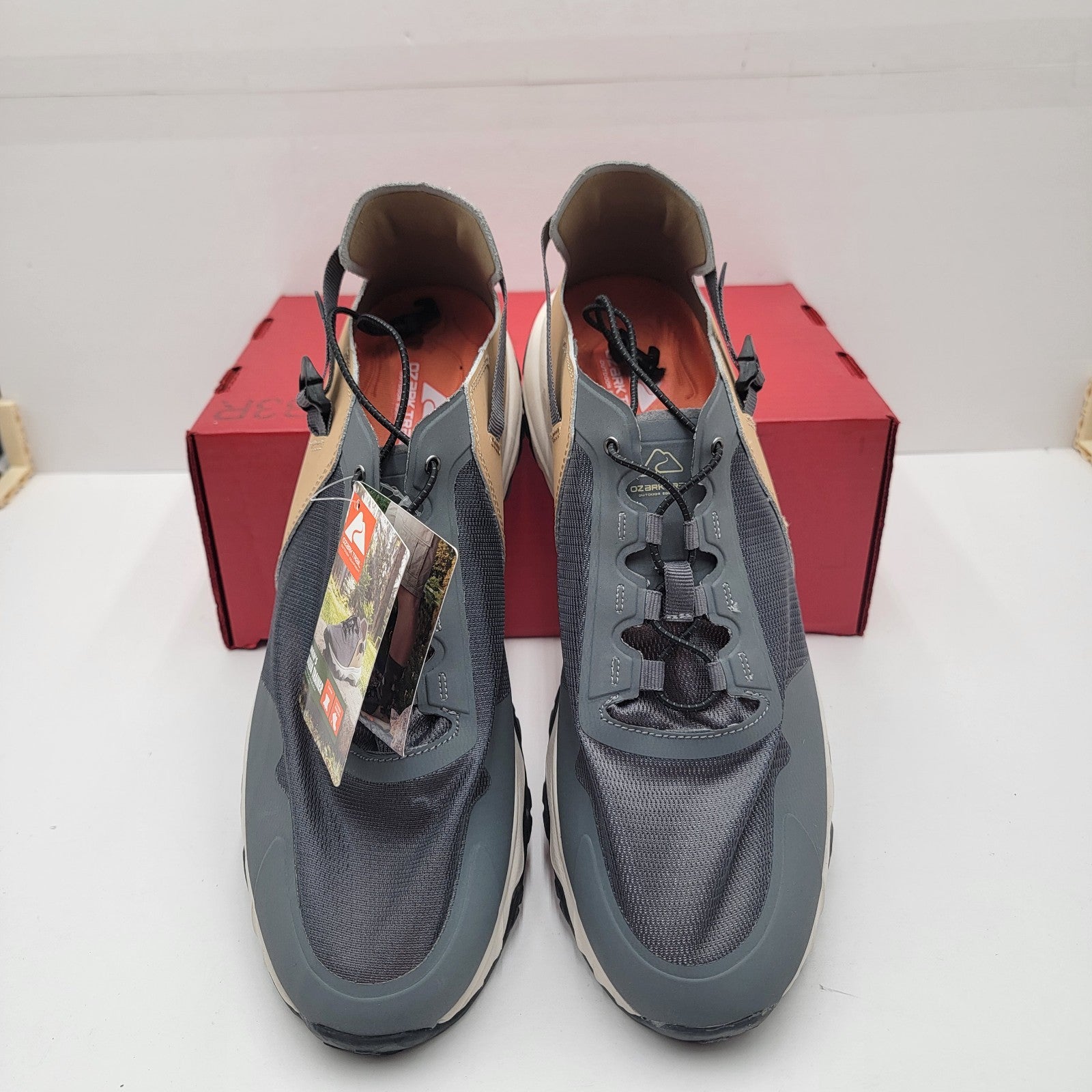 Ozark Trail Aqua Trainer Shoes Mens Size 13 Leather Flexible Midsole Outdoor 2884