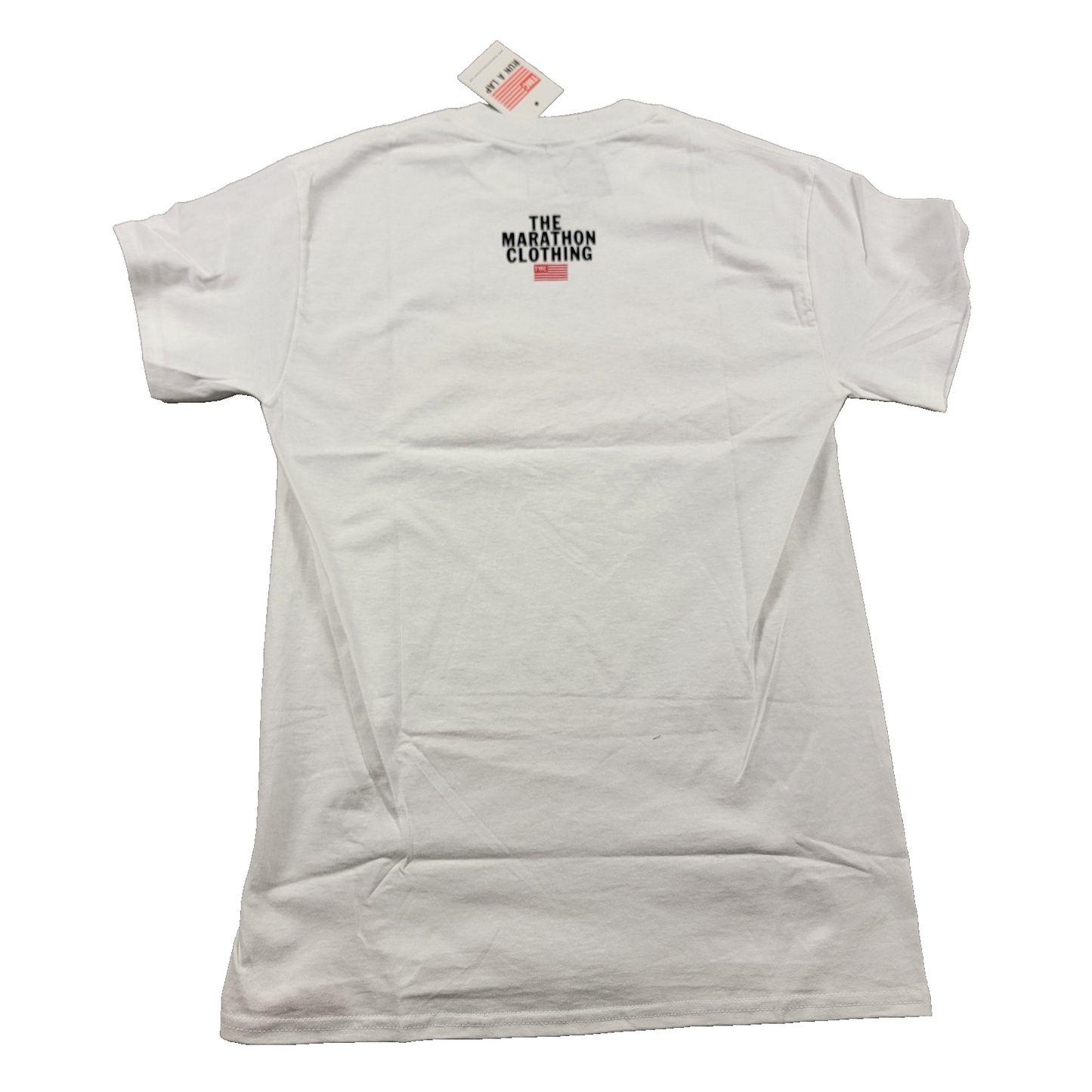 The Marathon Clothing Shirt Mens Small White Crenshaw Script Tee TMC Graphic1