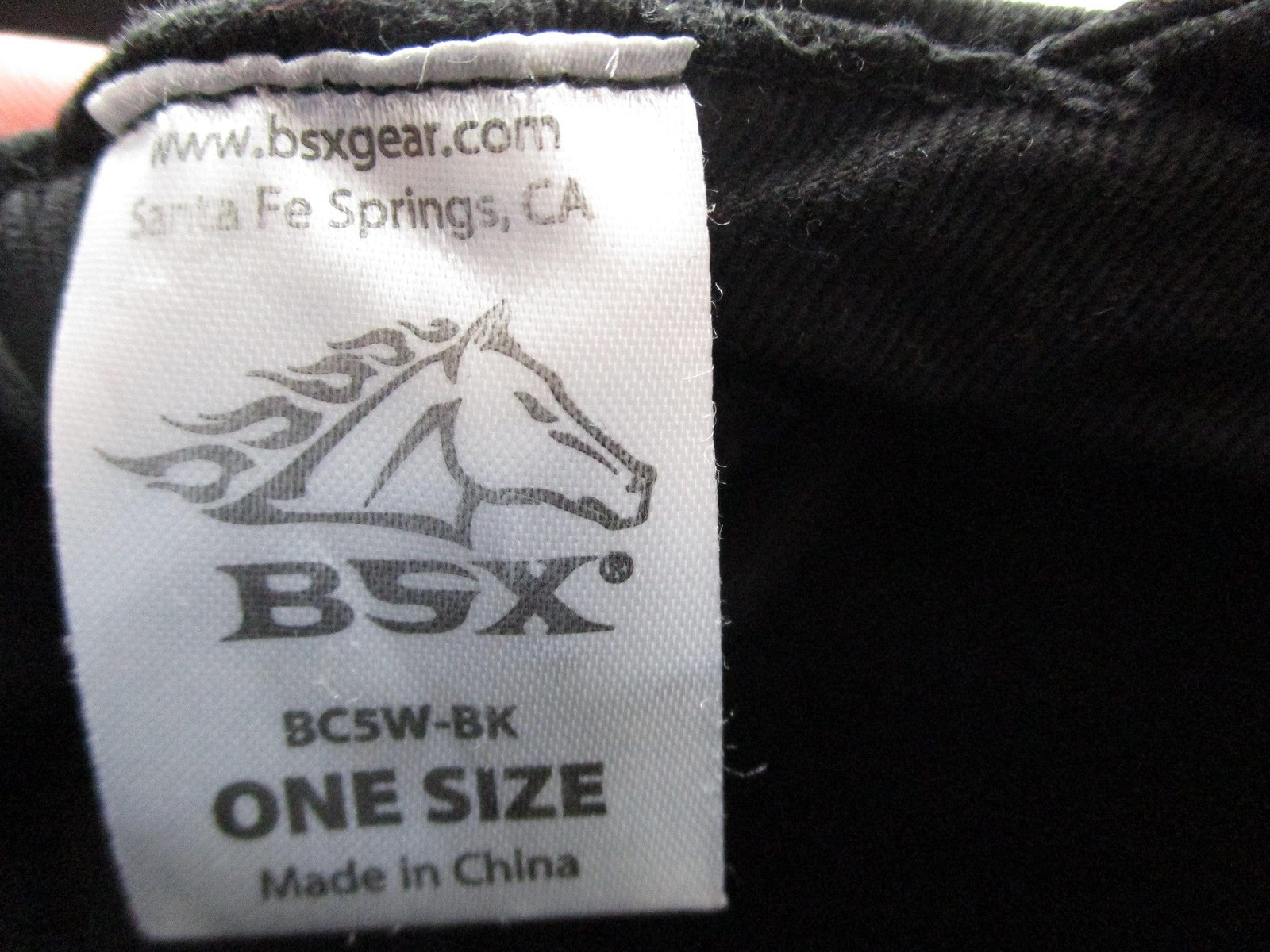 BSX Hat Cap Fitted Mens One Size Black Welding Flame Graphic Revco Safety6