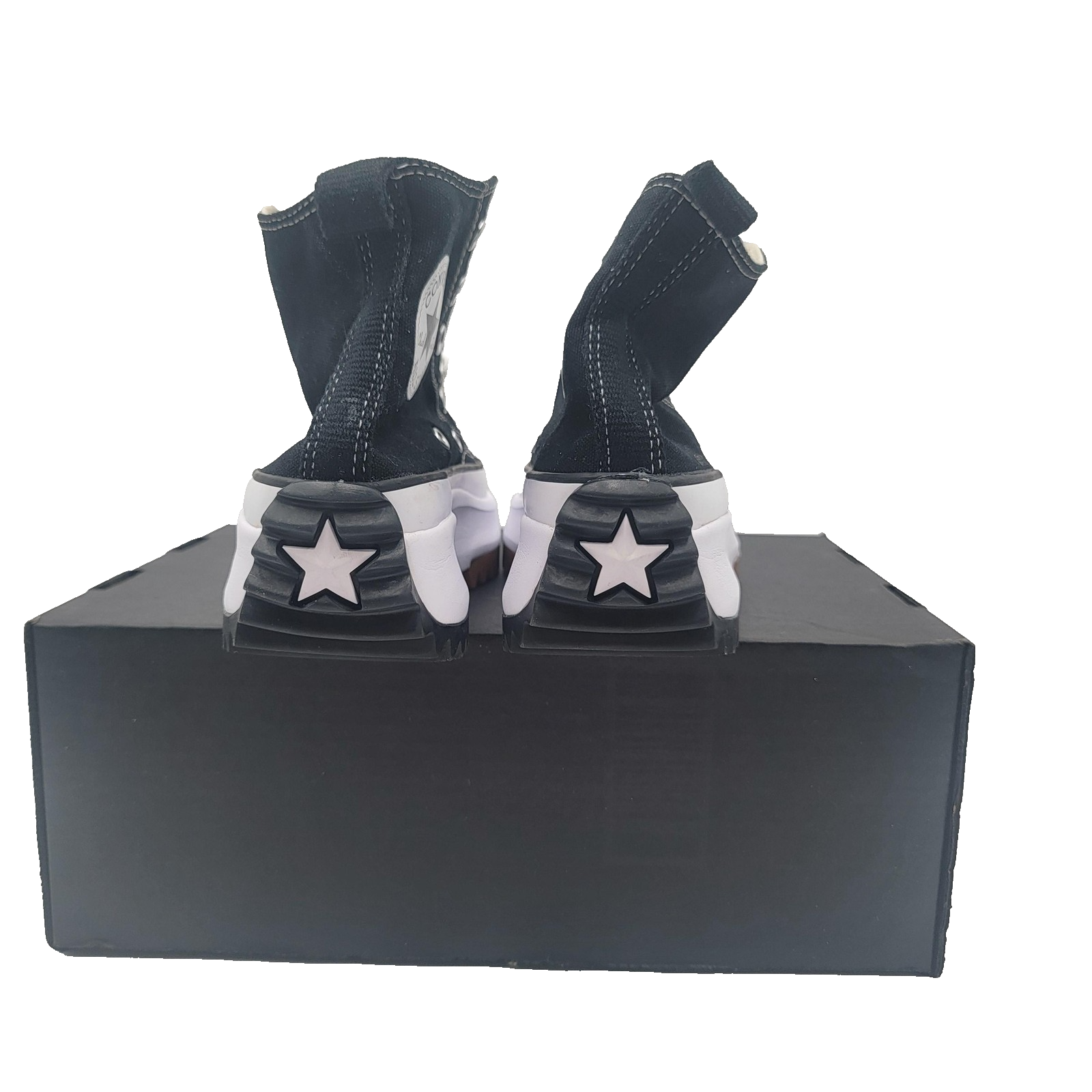 Converse Run Star Hike Hi Shoes Mens Sz 5 Womens 6.5 Black Platform 166800C 1A53