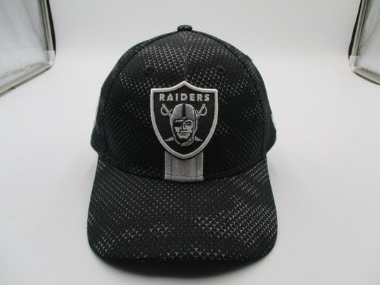Las Vegas Raiders Hat Cap Fitted Mens Large Black NFL Football New Era 39THIRTY0
