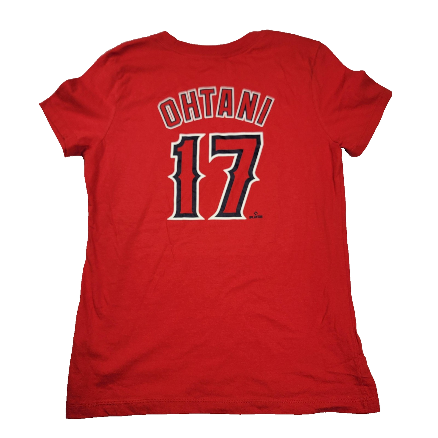 Los Angeles Angels Shirt Women Small Red MLB Baseball Nike Shohei Ohtani 17 1008