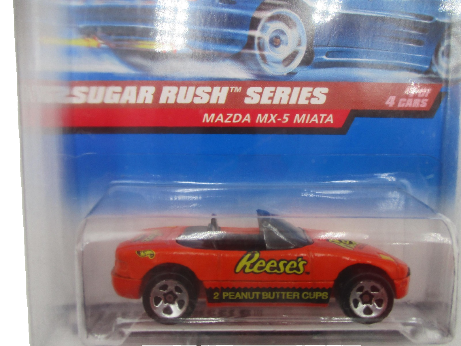 Vintage Hot Wheels Sugar Rush 4 Car Lot Reese's Hershey's Crunch Butterfinger2