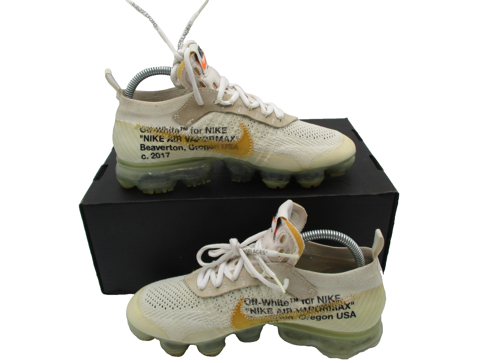 Nike Off-White Air VaporMax 2017 “The Ten” Sail/White AA3831-100 Size 7 (1H2)3
