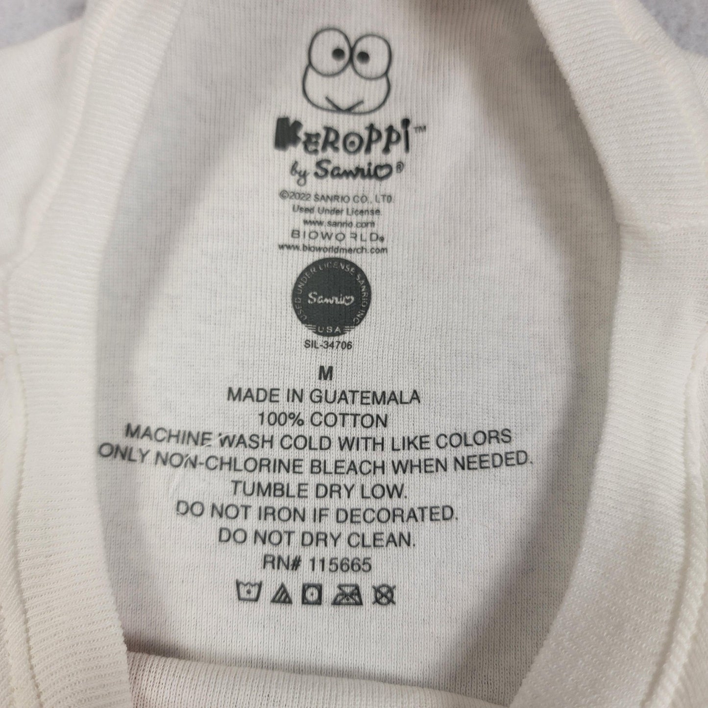 Sanrio Keroppi Forever 21 Tee Womens Medium Graphic Crop 2 Pack USA Halter 11222