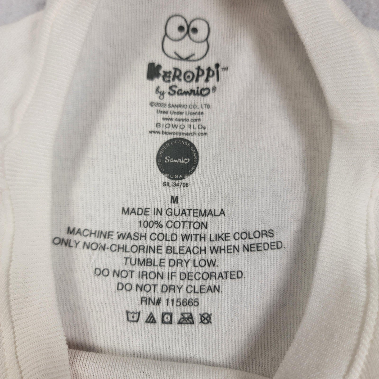 Sanrio Keroppi Forever 21 Tee Womens Medium Graphic Crop 2 Pack USA Halter 11222