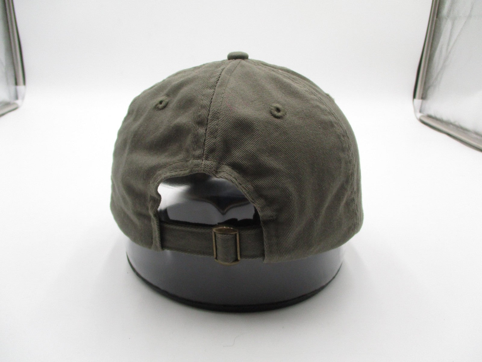 Kick Back Hat Cap Strap Back Mens One Size Green Embroidered Dad Baseball Twill3