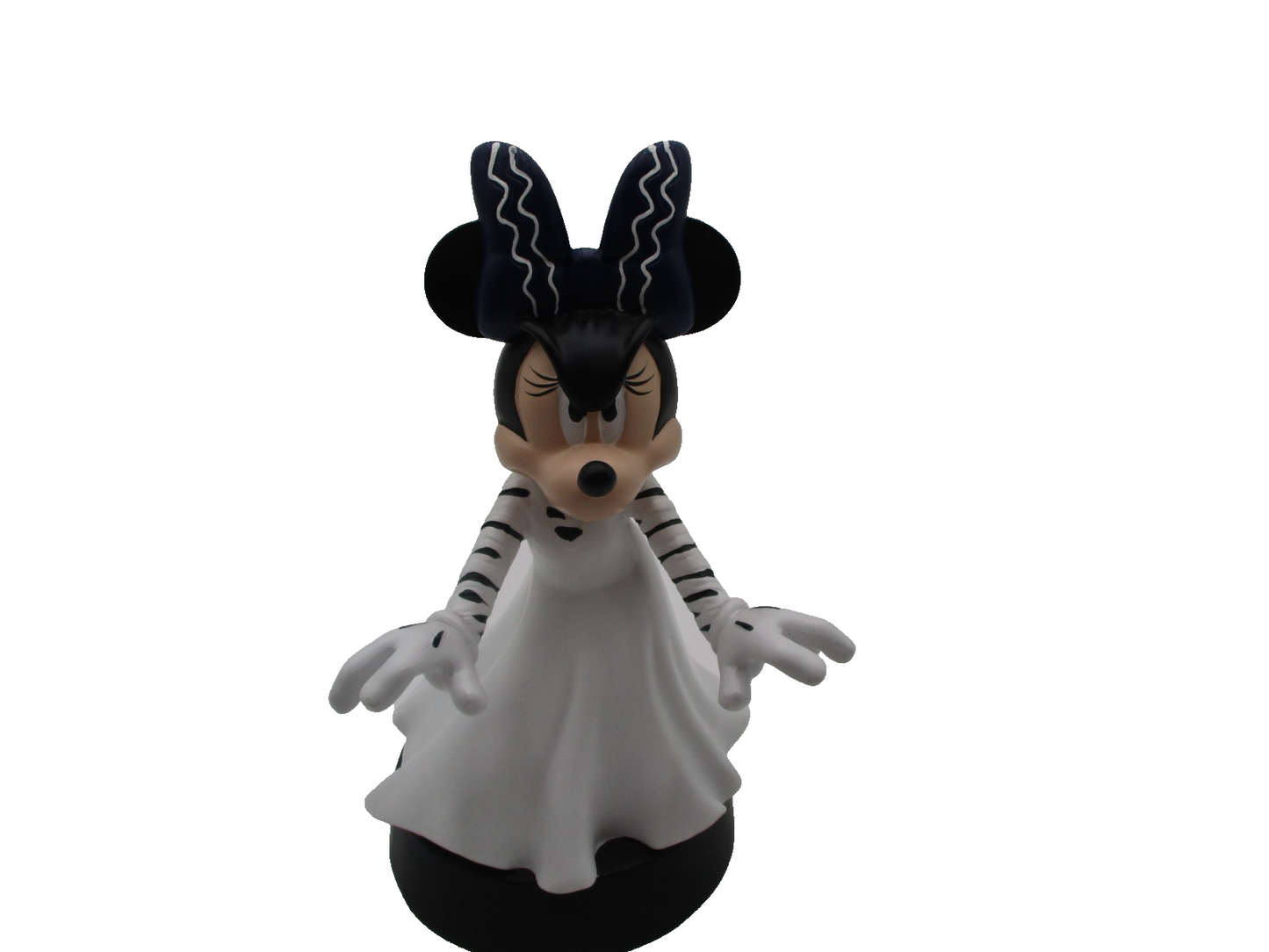 Disney Minnie Mouse Bride of Frankenstein Halloween Figure 12”New HTF4