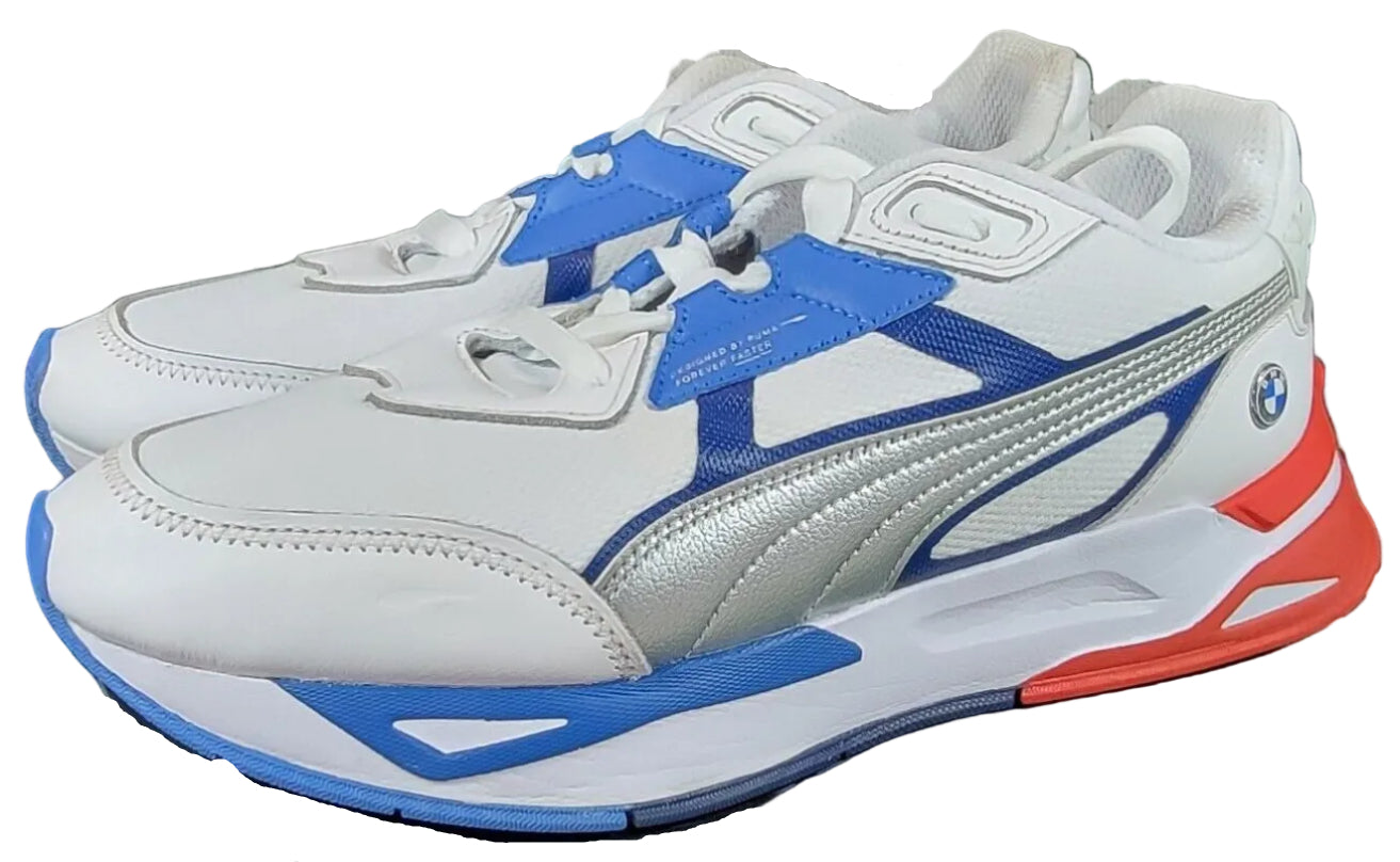Puma BMW M Motorsport Mirage Sport Mens White Sneakers Casual Shoes Sz 10M