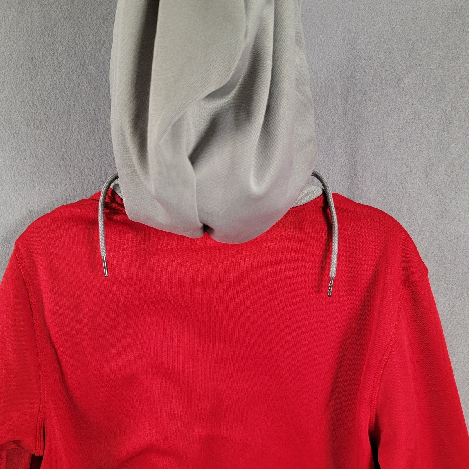 Ohio State Buckeyes Colosseum Red Quarter Zip Hoodie Men’s Medium Preowned