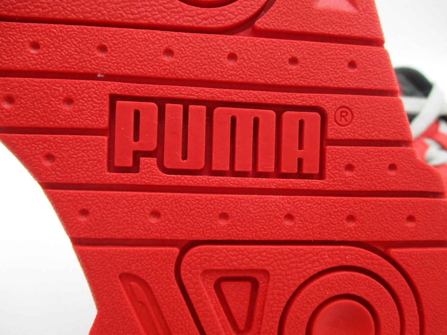 Puma Slipstream INVDR Shoes Men Sz 10.5 Red Black Leather Low Top 38996801 1S915