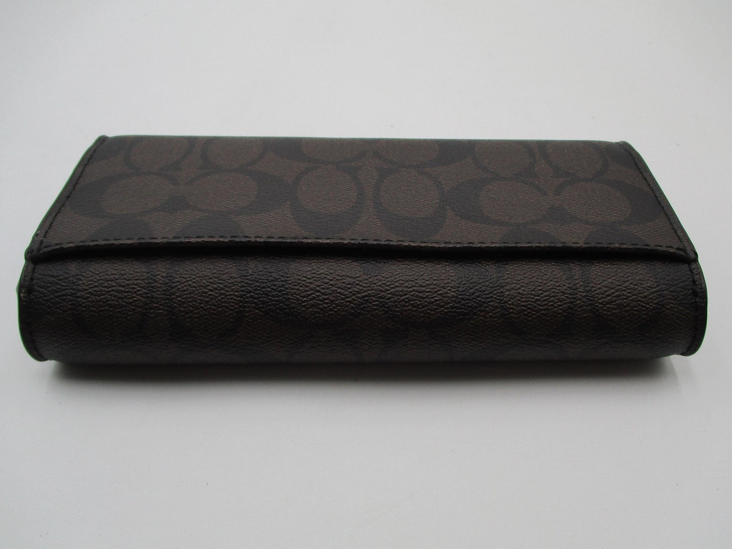 Coach Wallet Women's One Size Brown Signature C Leopard Print Zip Coated Canvas2