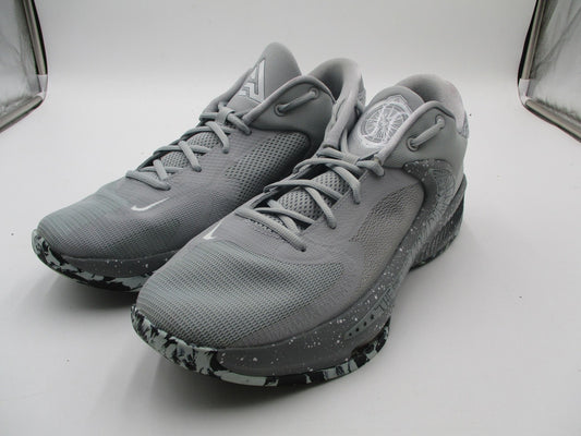 Nike Zoom Freak 4 Shoes Mens Size 13 Gray Low Top Basketball Sneakers DJ6149-0040