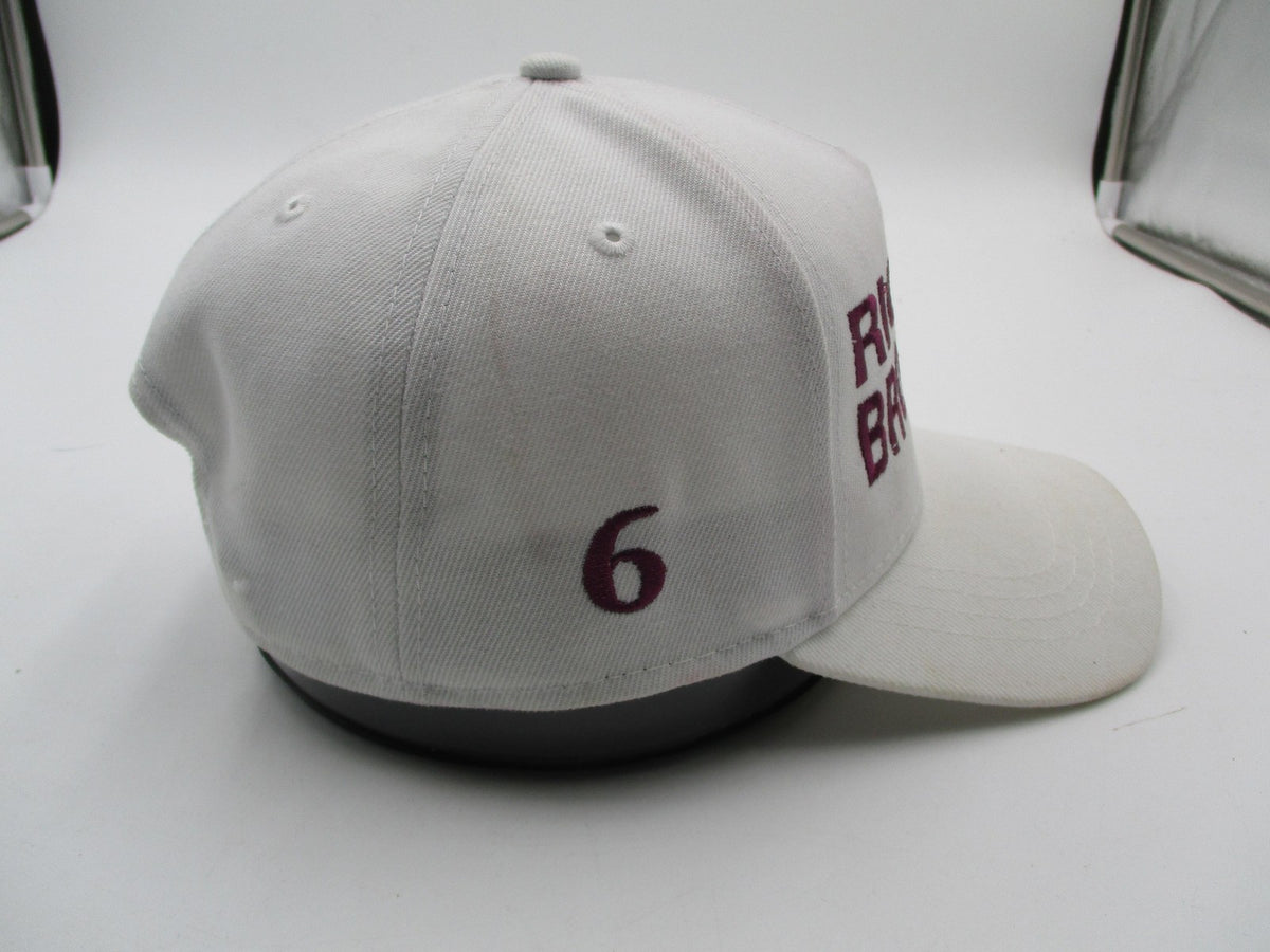 Crowns By Lids Hat Cap Snap Back Mens One Size White Rich Broke Boy Funny Slogan6